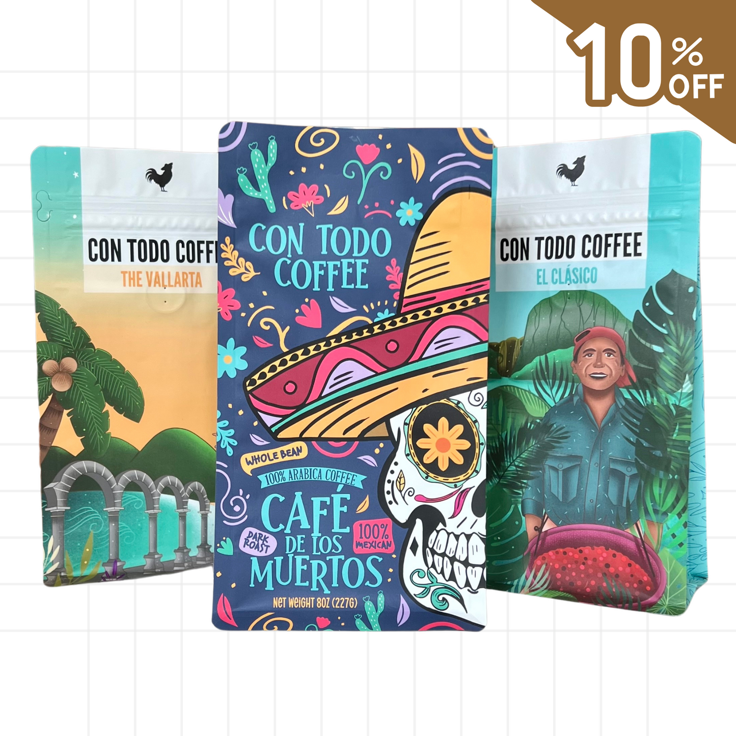 The Con Todo Coffee Starter Pack